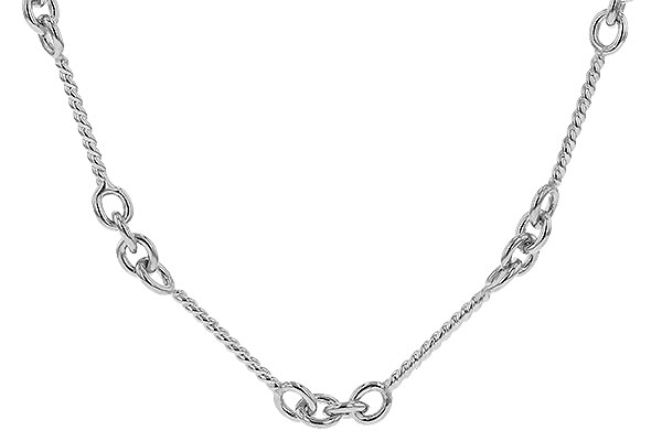 A329-91288: TWIST CHAIN (7IN, 0.8MM, 14KT, LOBSTER CLASP)