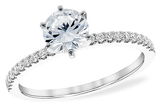 B243-57669: LDS SEMI DIA RG .16 TW