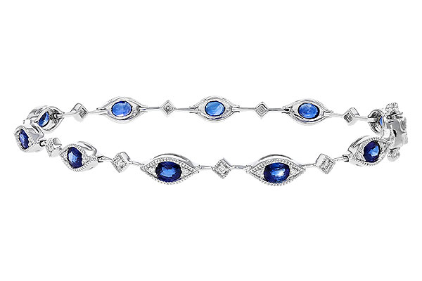 C329-92260: BRACELET 2.31 SAPPHIRE 2.50 TGW (7")