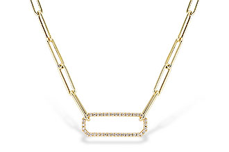E329-00451: NECKLACE .50 TW (17 INCHES)
