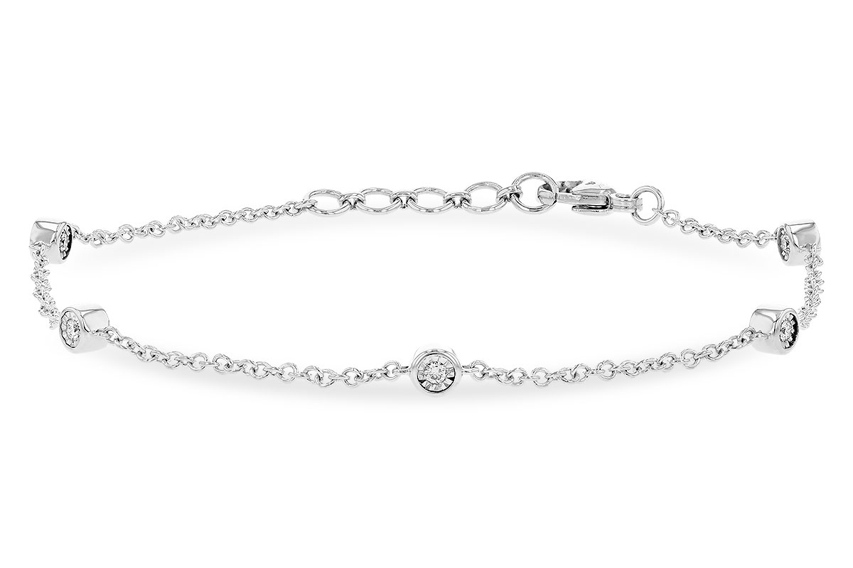 F328-16742: BRACELET .15 TW (7.25")