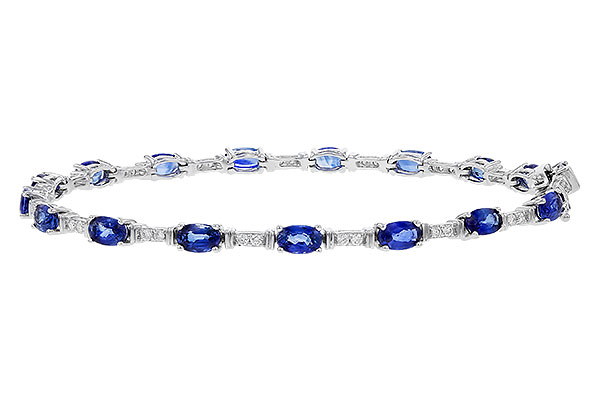 F329-93178: BRACELET 4.92 SAPPHIRE 5.24 TGW (7")