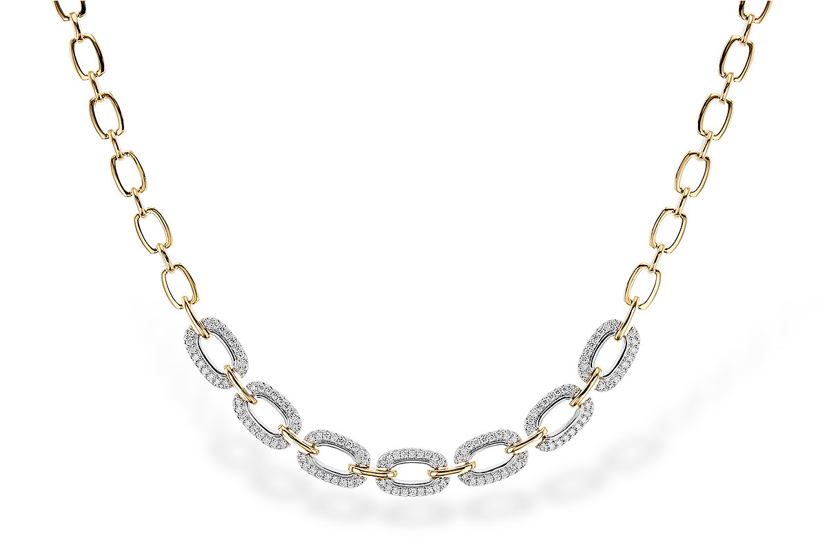 H329-01296: NECKLACE 1.95 TW (17 INCHES)