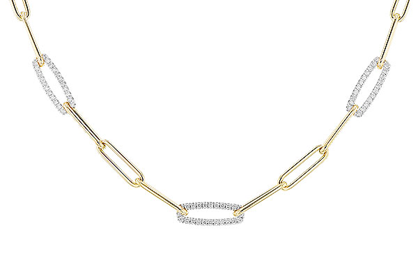 K329-00451: NECKLACE .75 TW (17 INCHES)