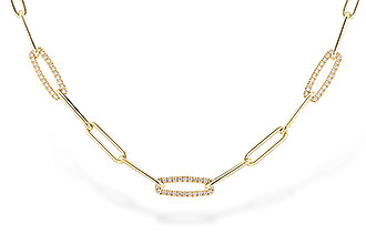 K329-00451: NECKLACE .75 TW (17 INCHES)