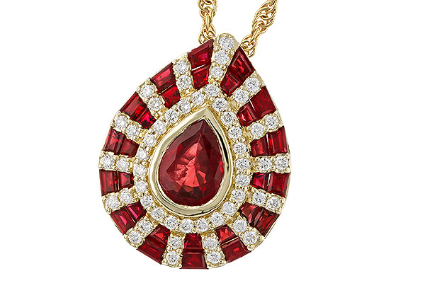 L329-94978: NECK 2.05 TW RUBY 2.29 TGW (7x5MM PS)